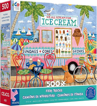 Camions de nourriture PFG - Ice Cream Truck II (500pcs) (utilisation / utilisée - puzzles pour de bon)