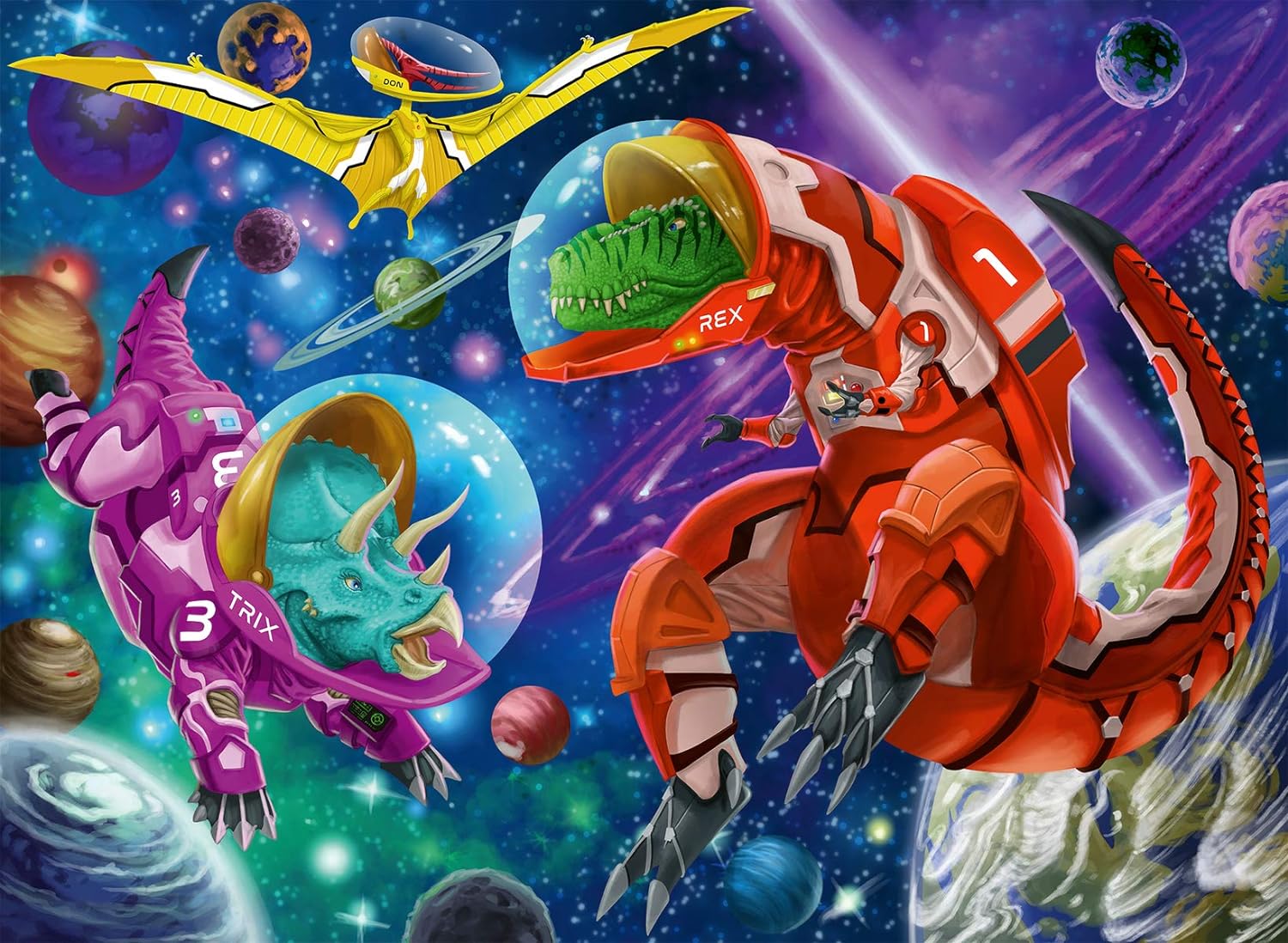 Dinosaures spatiaux de Ravensburger (200xxl)