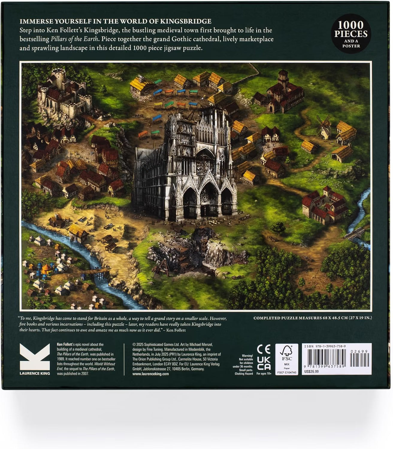 Ken Follett - The Kingsbridge (1000pcs)
