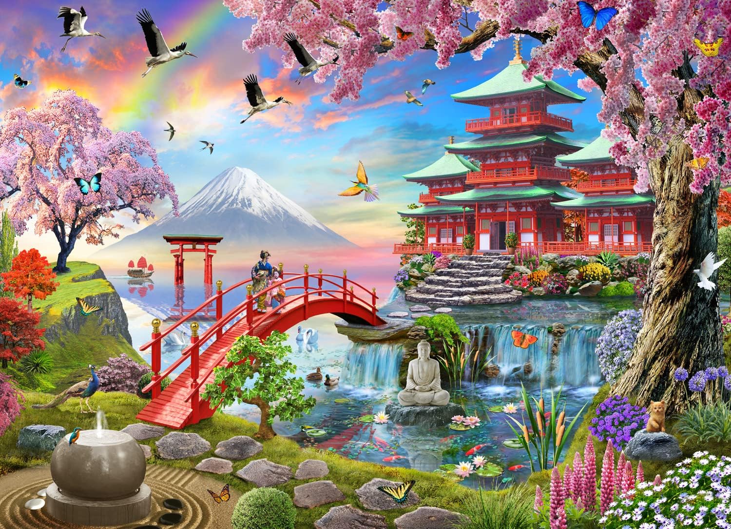 Zen Garden, Adrian Chesterman (1000pcs)