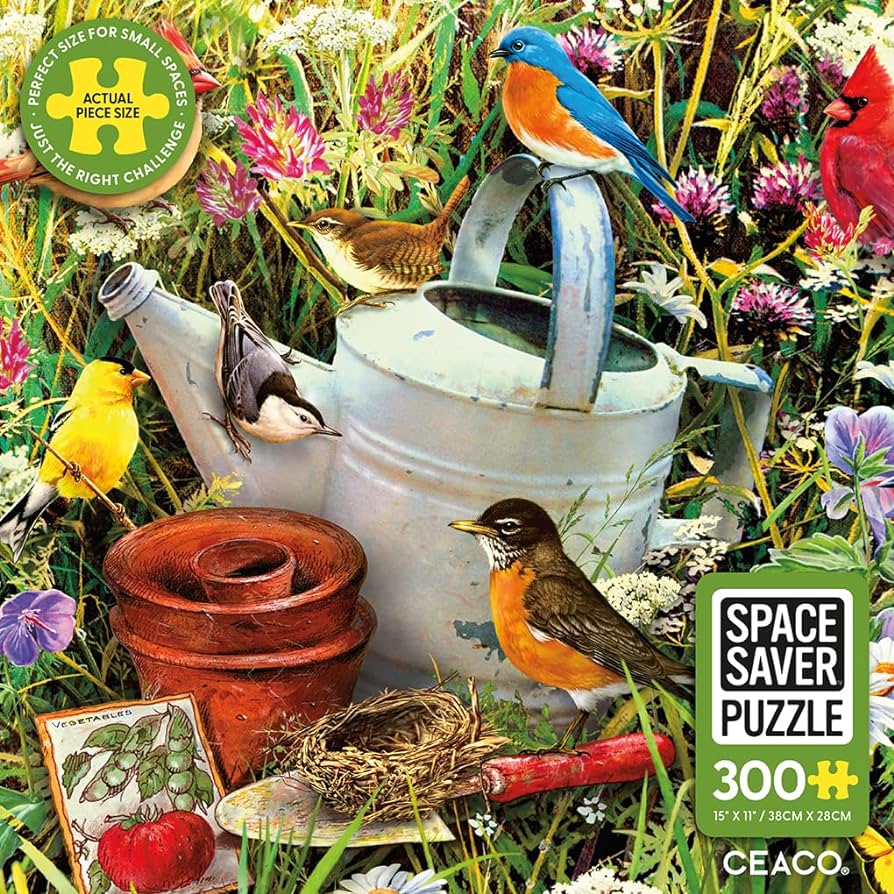 Space Savers -Garden Birds, Gerg Giordano (300pcs)