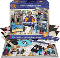 Murder Mystery Case File Puzzle - Passport to Murder (6-in-1)