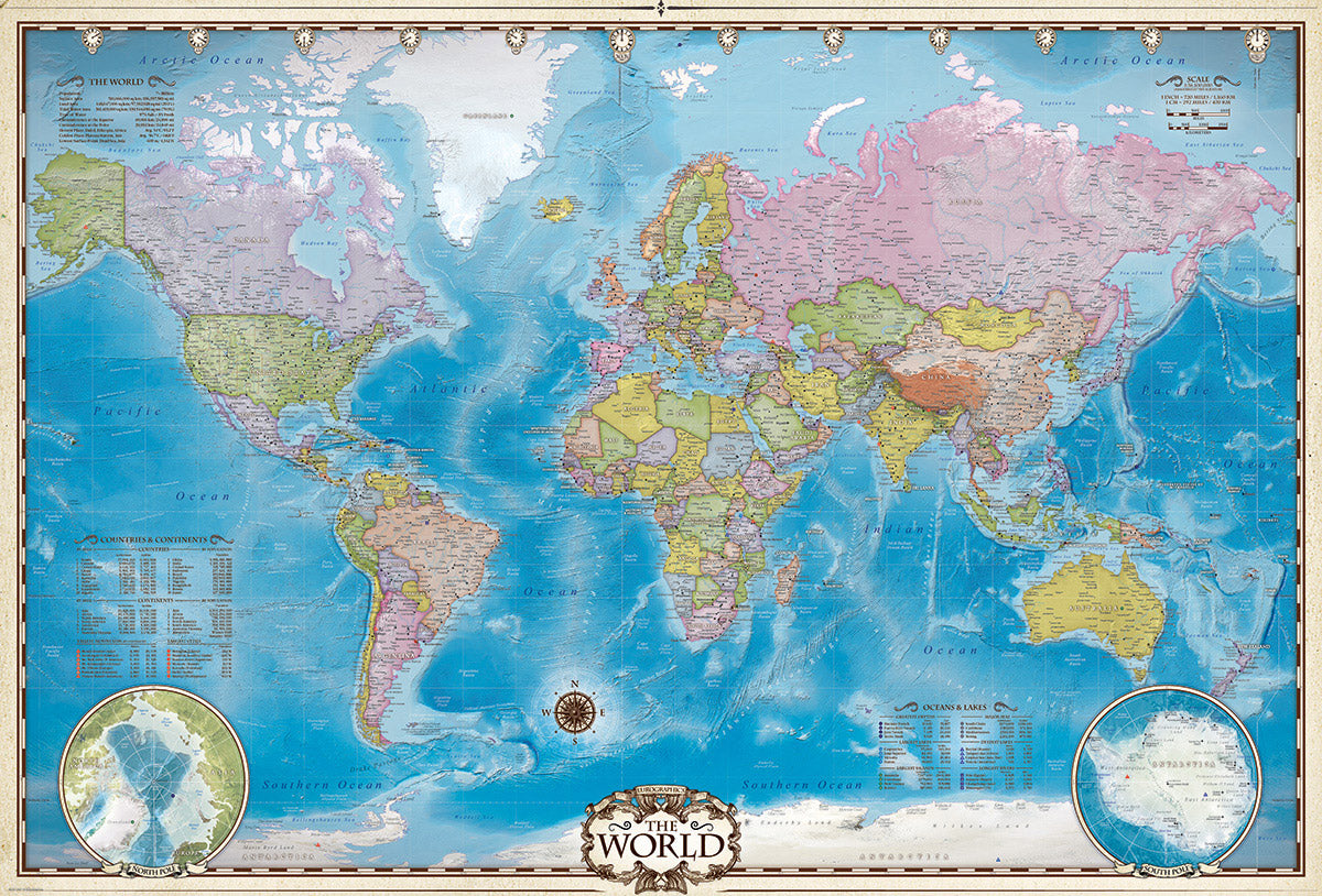 Map of the World (2000pcs)