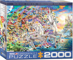 PFG Unicorn Fantasy (2000pcs) (utilisation / utilisée - puzzles pour de bon)