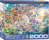 PFG Unicorn Fantasy (2000pcs) (utilisation / utilisée - puzzles pour de bon)