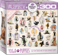 PFG Puppies de yoga, contactez votre chiot intérieur (300pcs) (utilisation / utilisé - puzzles pour de bon)