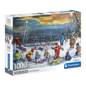 Let's go Skiing Together - Allons skier ensemble, Pauline Paquin (1000pcs)