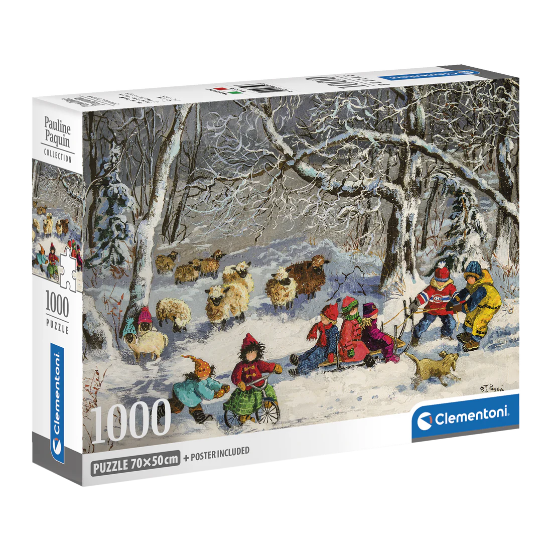Our Friends the Sheep - Nos amis, les moutons, Pauline Paquin (1000pcs)