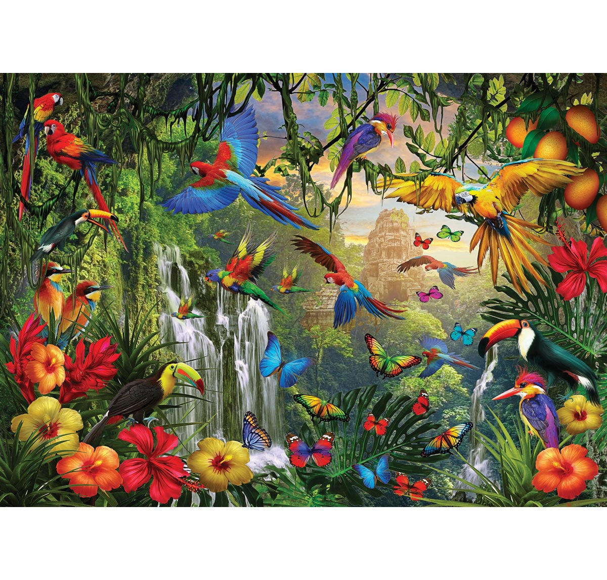 Tropical Bird Paradise (500 Large)
