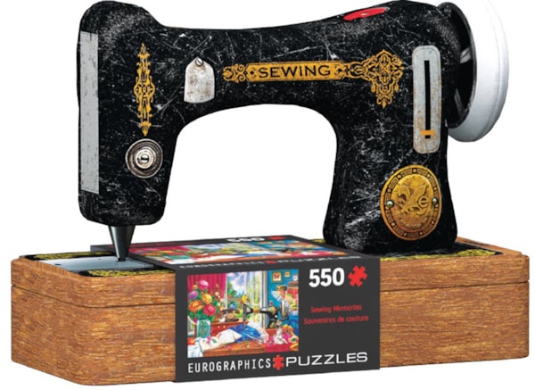 Sewing Memories Shaped Collectable Tin (550pcs)