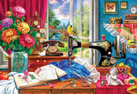 Sewing Memories Shaped Collectable Tin (550pcs)