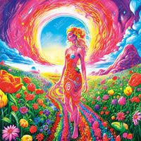 Chemin de fleurs (1023pcs)