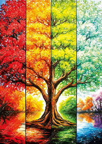 Arbre en automne (1000pcs)