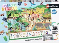 Cherche et Trouve - Au zoo (45pcs)