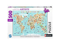 Collection d'artiste - Le Tour du Monde de Saveurs (500pcs)