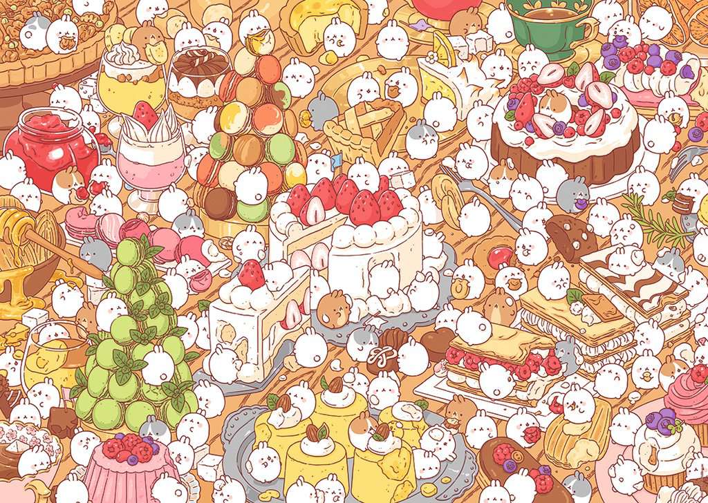 Collection Mes Heros - Desserts Gourmands (1000pcs)