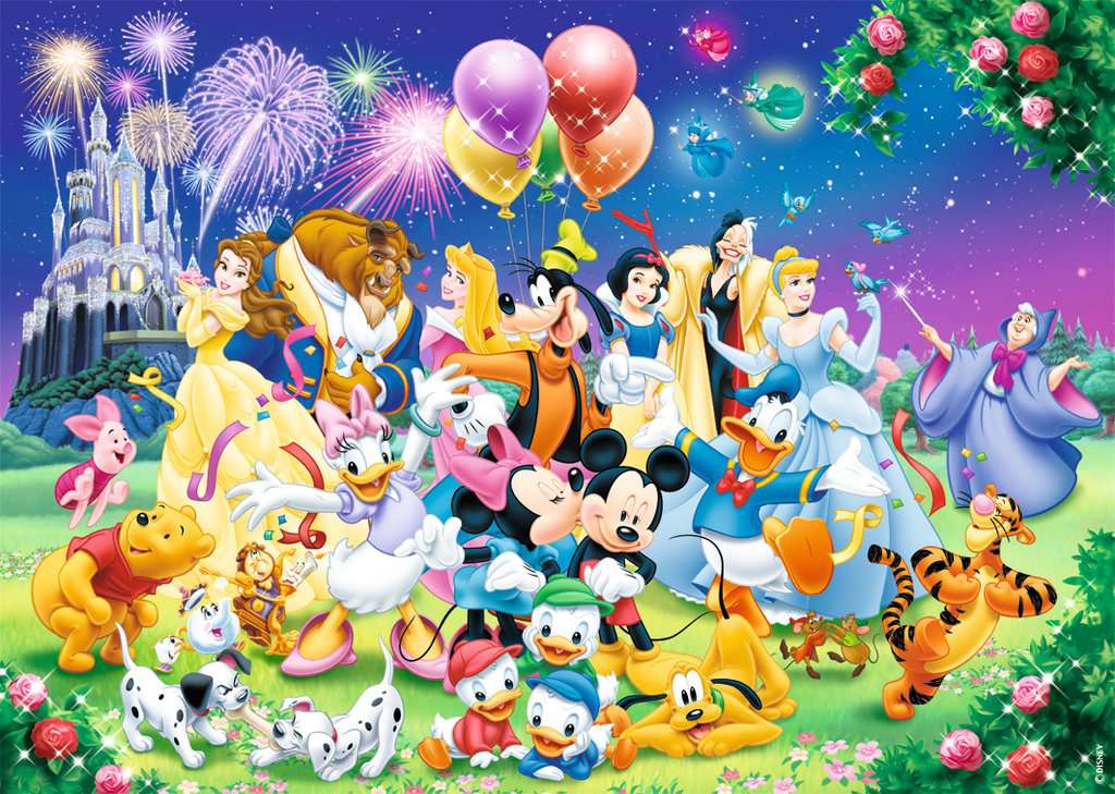 DMG Collection Mes Heros - La Famille Disney (1000pcs) (DAMAGED BOX)