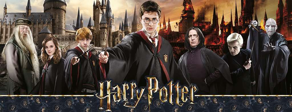 Collection Mes Heros - Harry Potter - La guerre des sorciers (1000pcs) (Panoramic)