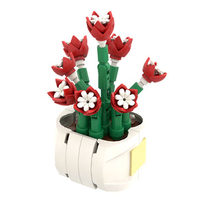 Brixies Flowers - Mini bouquet de rêve asiatique (83 pièces)