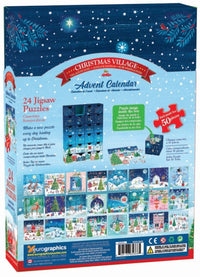 Calendrier de l'Avent - Village de Noël
