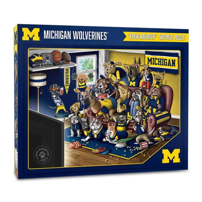 PFG Michigan Wolverines: A Real Nailbiter (Usage/Used - PUZZLES FOR GOOD)