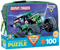 Monster Jam - Sac à lunch Grave Digger (100pcs)