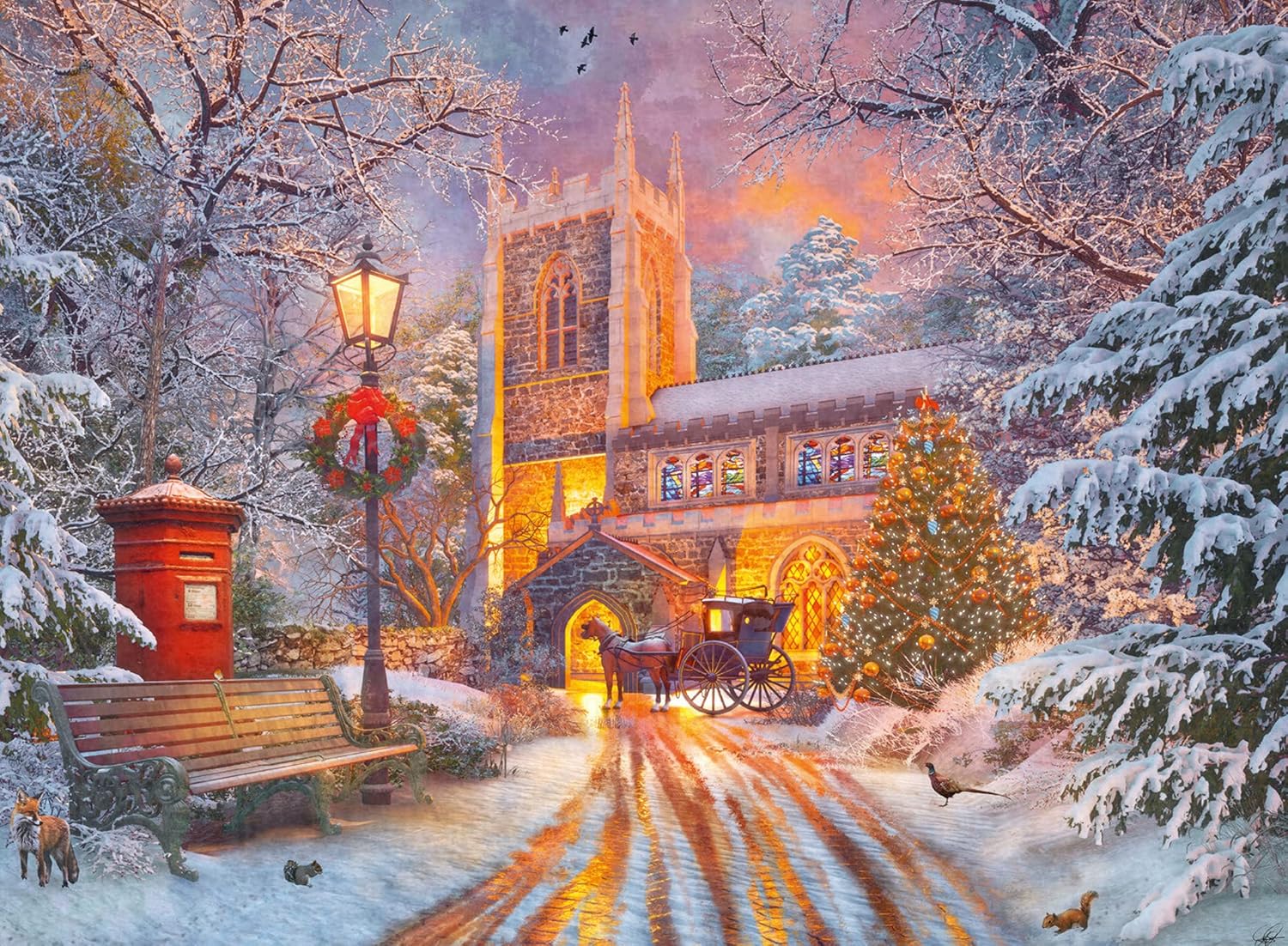Ravensburger Magical Christmas Starline (500 pièces) (Phosphorescent)
