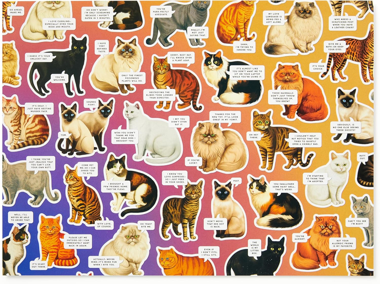 Chats de mauvaise humeur (1000 pièces)