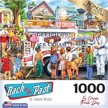 PFG Back to the Past - Ice Cream Truck Day (Usage/Used - PUZZLES FOR GOOD)