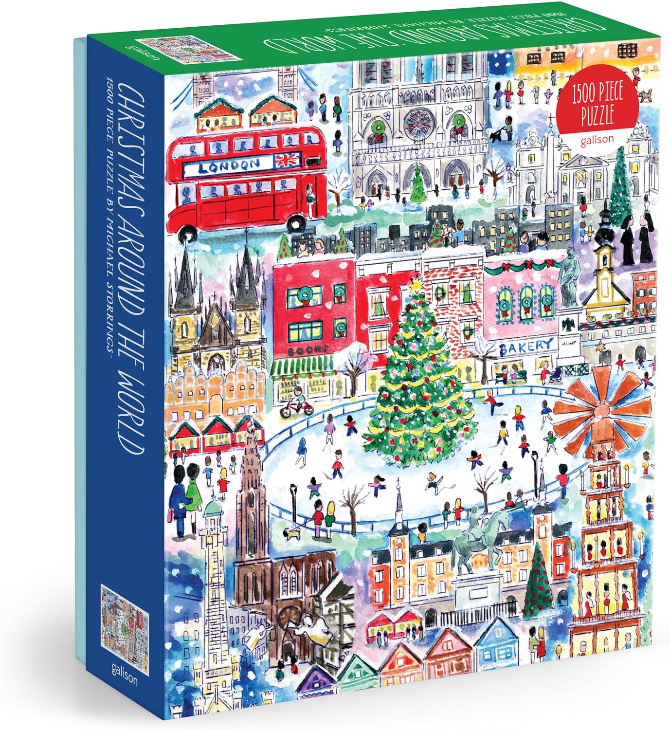 Christmas Around the World, Michael Storrings (1500pcs)