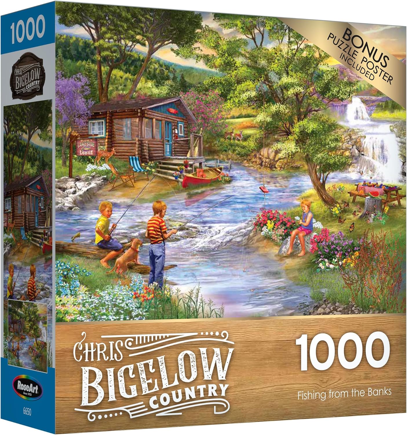Fishing From the Banks, Chris Bigelow (1000pcs)
