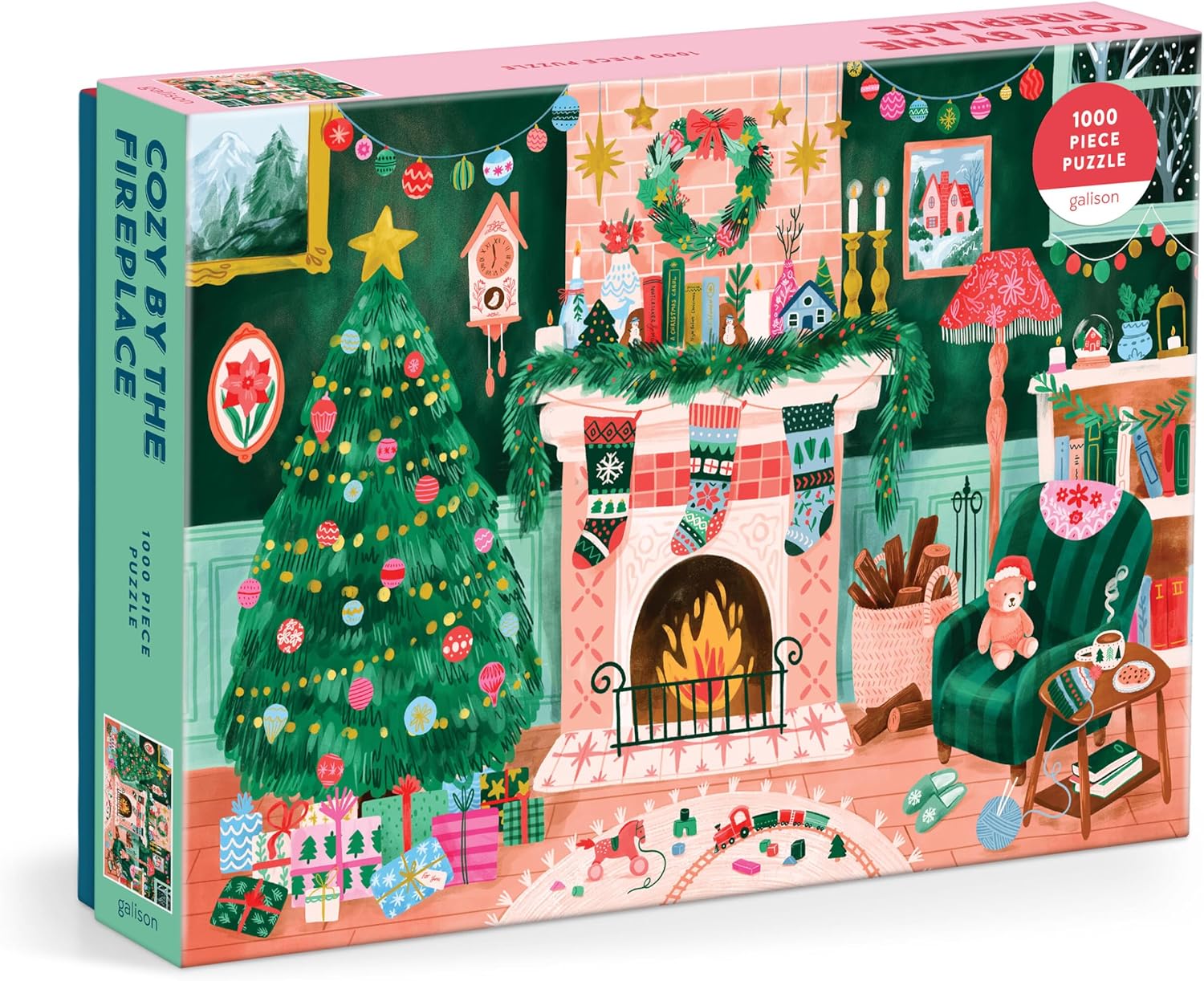 Cozy by the Fireplace (1000pcs)
