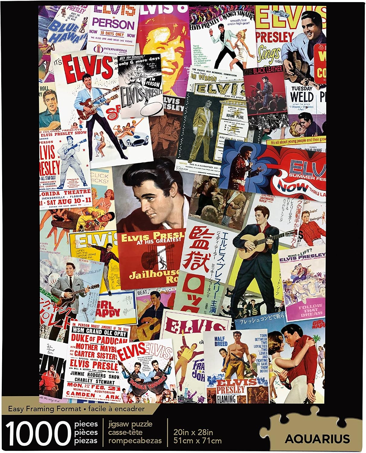 Elvis - Movie Poster Collage (1000pcs)