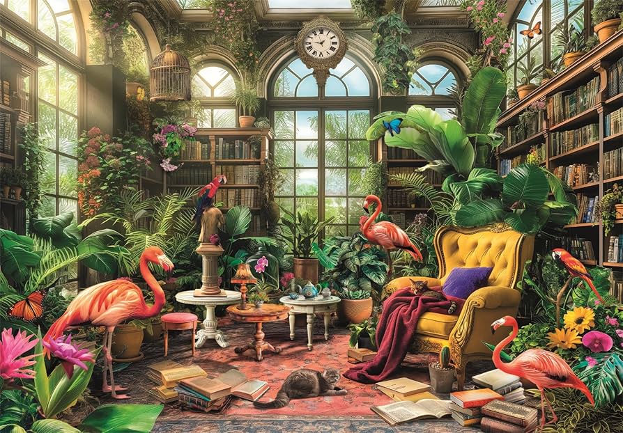 The Greenhouse Library (1000pcs)