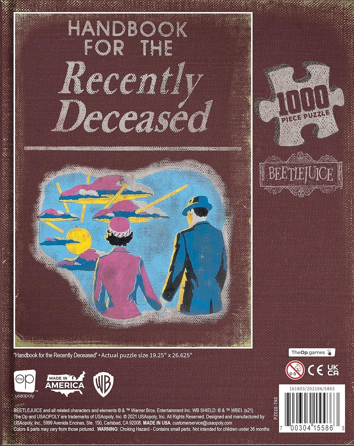 Beetlejuice Handbook for The Recently Deceased (1000pcs)
