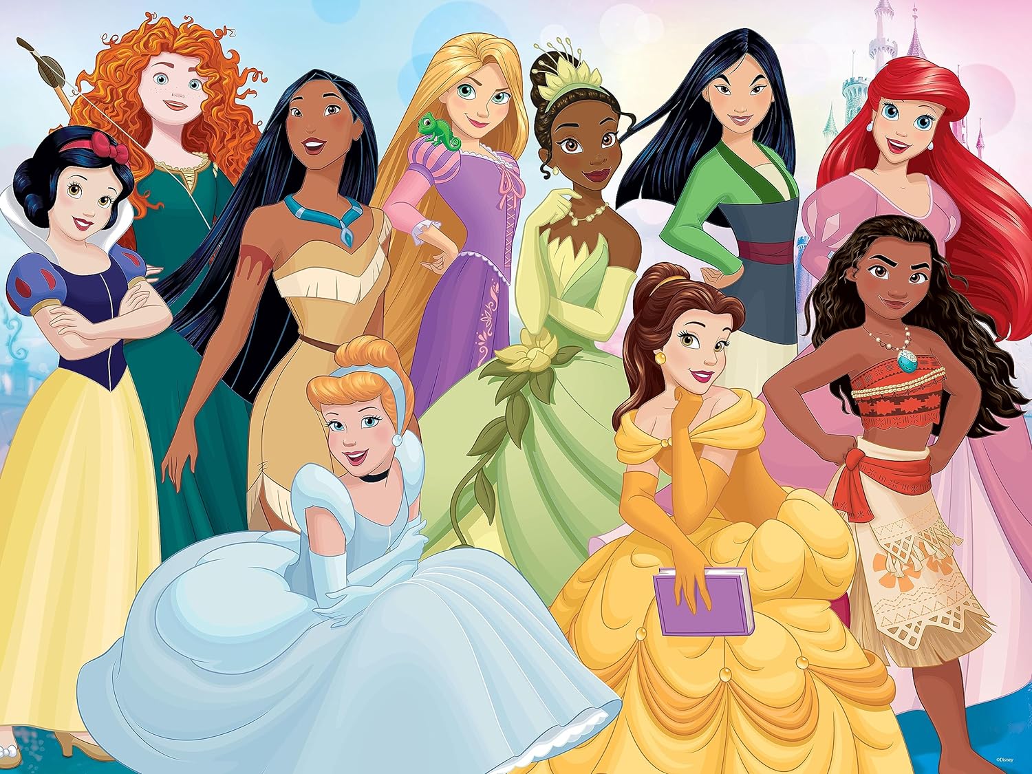 Disney Princess (3D Puzzle) (200pcs)