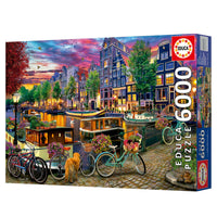 Biking in Amsterdam, David Maclean (6000pcs)