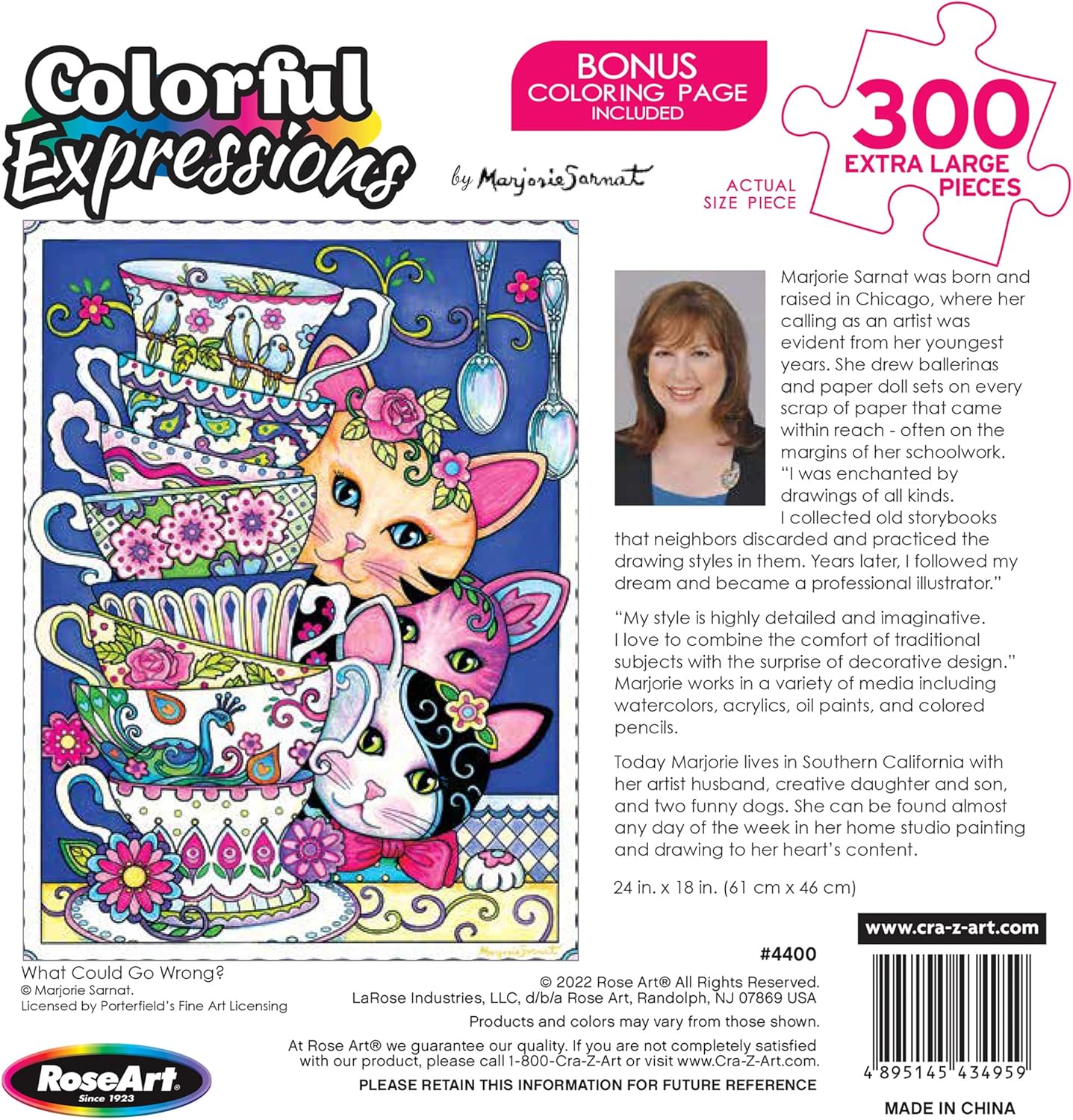 Expressions colorées - Qu'est-ce qui pourrait mal tourner ? (300 XL) 