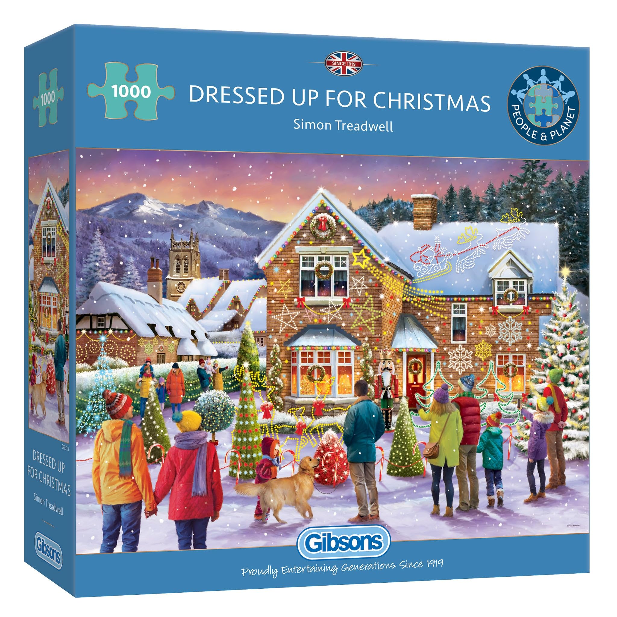 Dressed up For Christmas, Simon Treadwell (1000pcs)