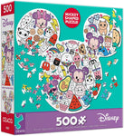 DMG Disney - Puzzle de forme trop mignon (500pcs) (boîte endommagée)