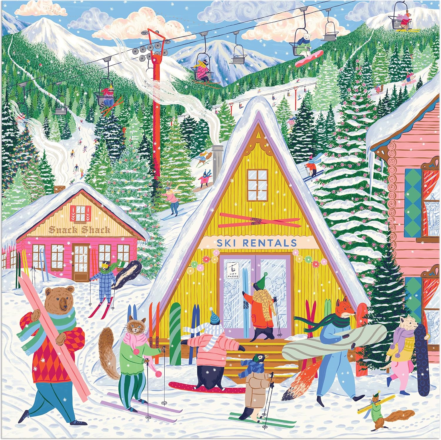 Ski Village (500pcs)