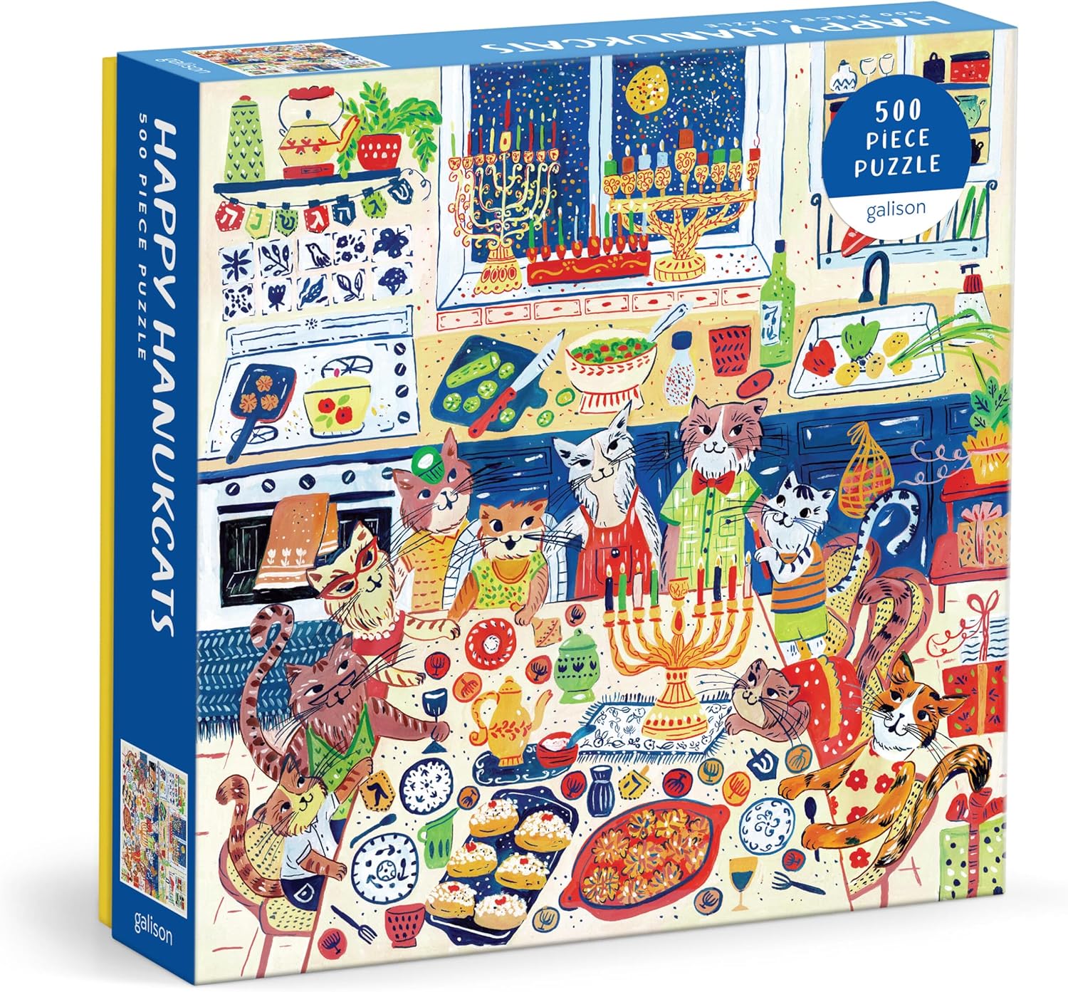 Happy Hanukcats (500pcs)