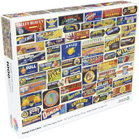 Étiquettes de caisse vintage PFG (utilisation / utilisée - puzzles pour de bon)