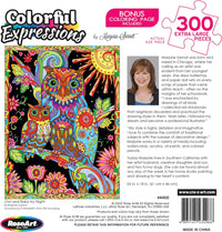 Colorful Expressions - Owl and Baby by Night (300 XL)