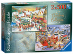 PFG Ravensburger n ° 1 Collection de Noël (2x500pcs) (utilisation / utilisée - puzzles pour de bon)