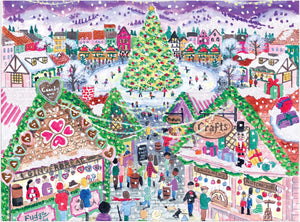 Holiday Village Market, Michael Storrings (1000pcs)