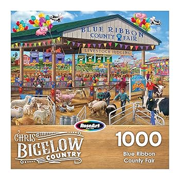 PFG Chris Bigelow Country - Blue Ribbon County Fair (Usage/Used - PUZZLES FOR GOOD)