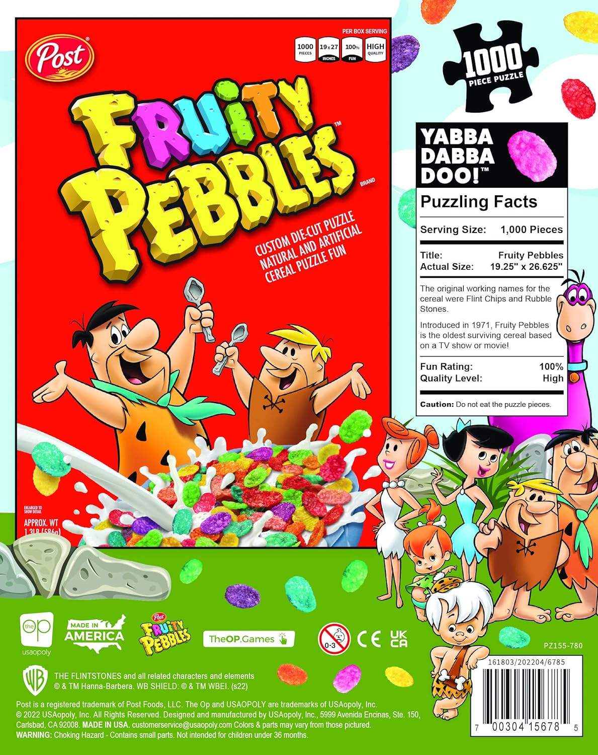 Post Fruity Pebbles (1000pcs)