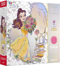 Disney 100 ans - Puzzle en aluminium - Beauty & the Beast - Platinum Princess Belle (500pcs)