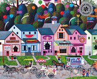 PFG Confection Street, Charles Wysocki - Silver Select Collector’s Edition (1000pcs) (Usage/Used - PUZZLES FOR GOOD)